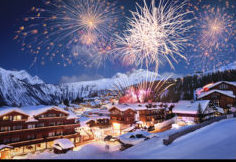 Fireworks - Courchevel