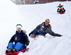 Sledging - Courchevel