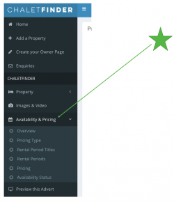 ChaletFinder Availabilty & Pricing