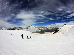 Cervinia Glacier Summer Skiing