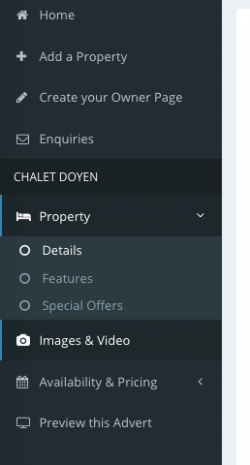 ChaletFinder - Adding images