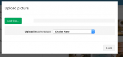ChaletFinder - Adding images