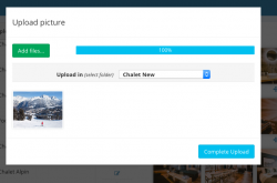 ChaletFinder - Adding images