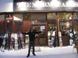 Outside The Marmot Arms, Tignes